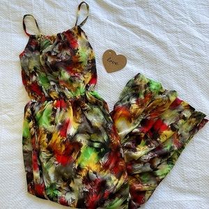 Long Dress Camaleoa Multicolor Colorful Sleeveless